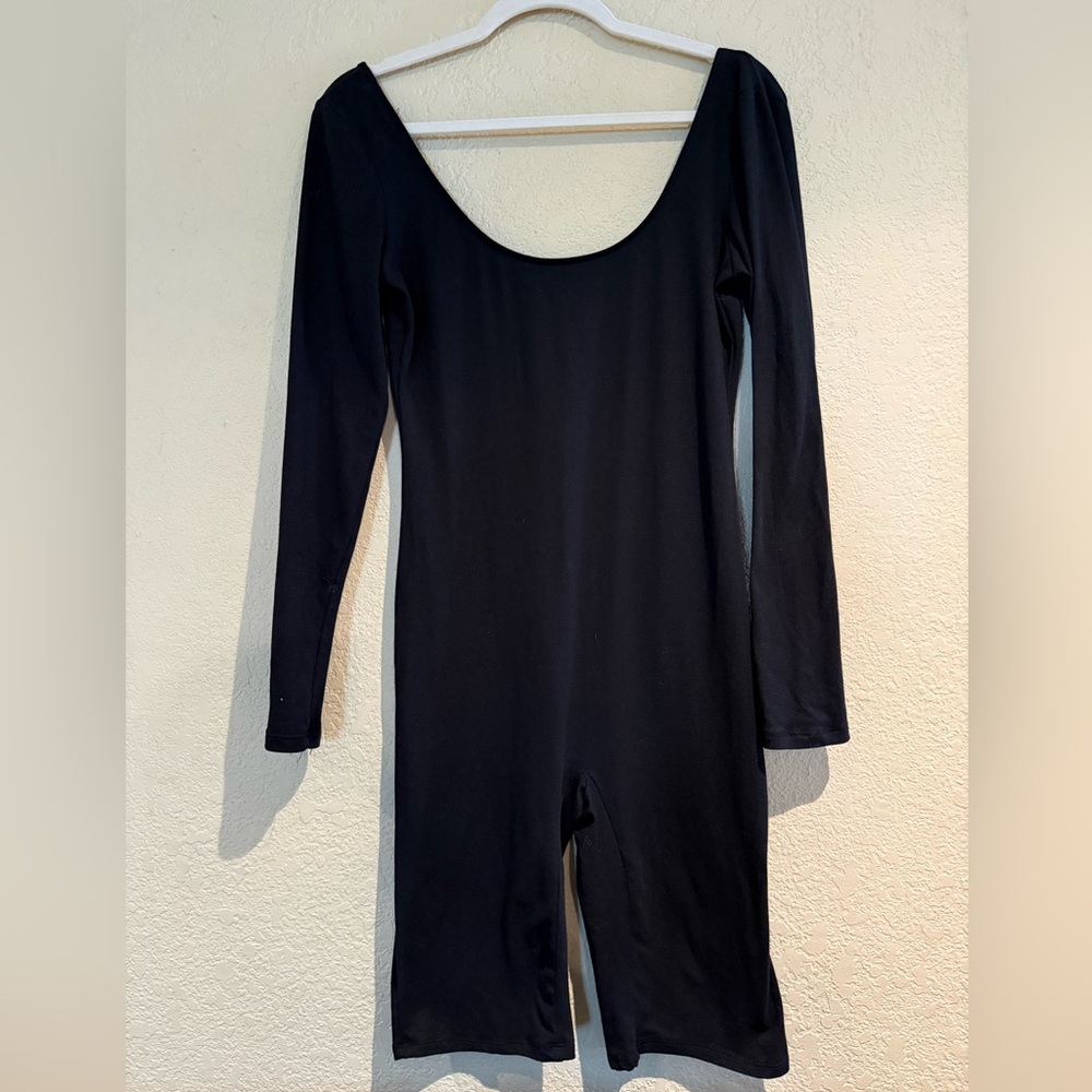 Fashion Nova Classic Black Bodysuit